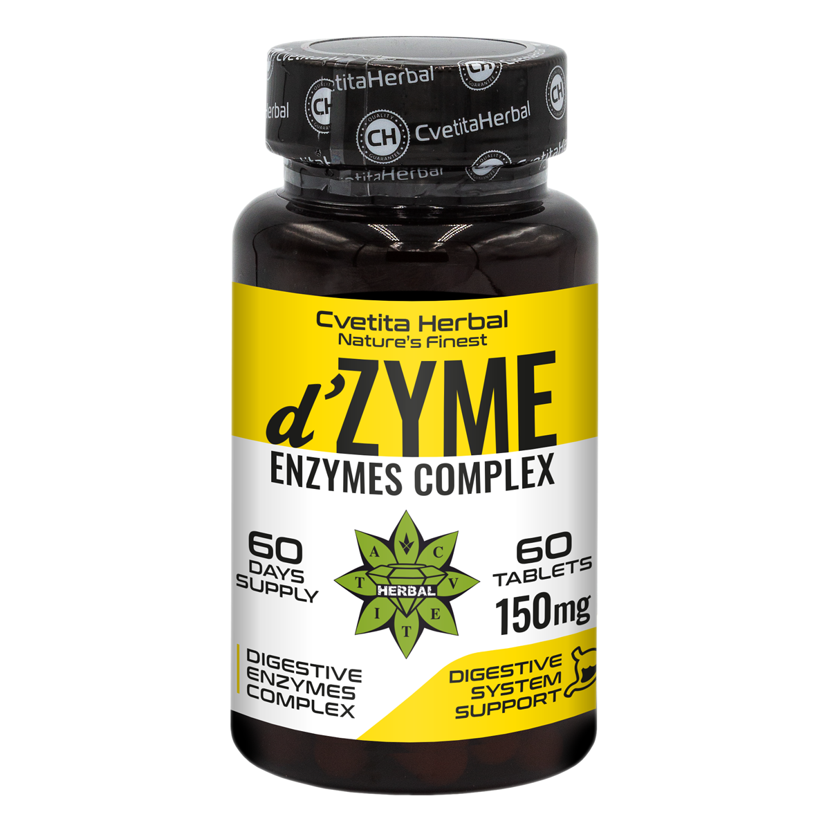 Complesso Multi-Enzimatico d'Zyme - d'Zyme (60 compresse x 150 mg)