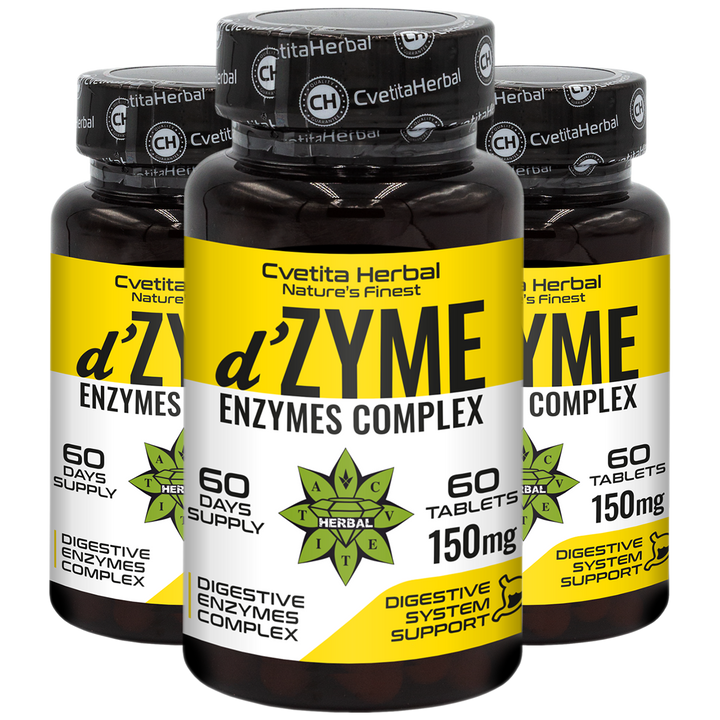 Complesso Multi-Enzimatico d'Zyme - d'Zyme (60 compresse x 150 mg)