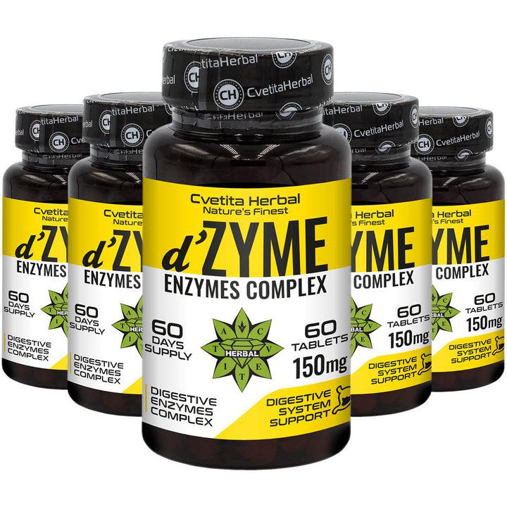 Complesso Multi-Enzimatico d'Zyme - d'Zyme (60 compresse x 150 mg)