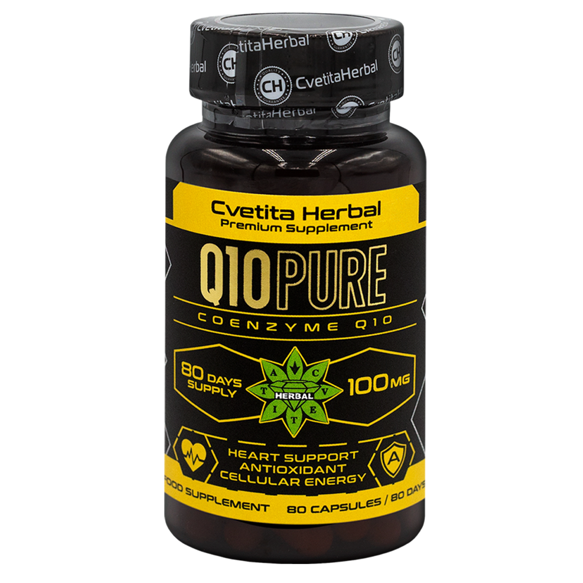 Coenzima Q10 PURE (80 compresse x 100 mg)