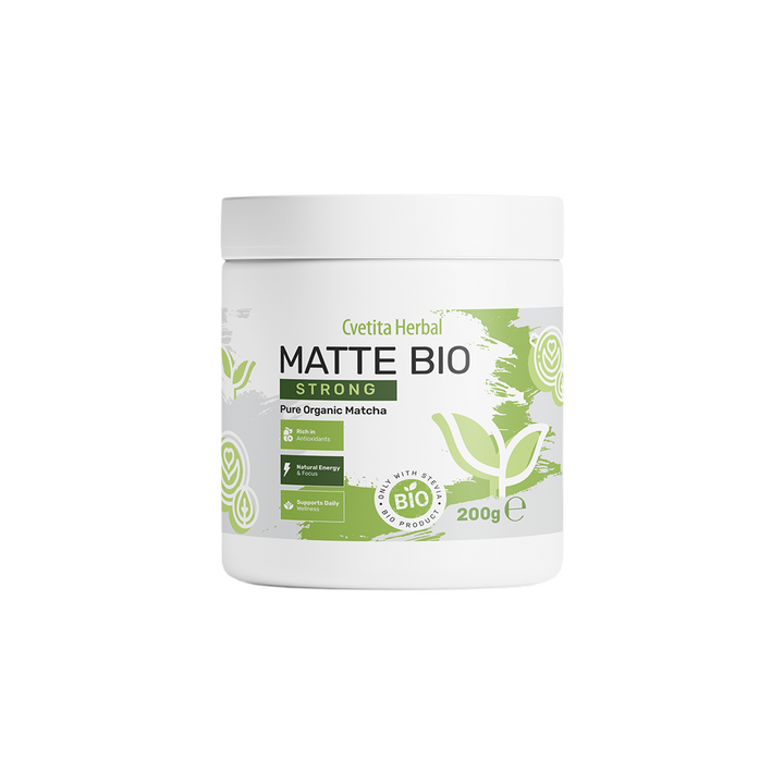 Matte Bio Strong - MATCHA LATTE BIOLOGICO