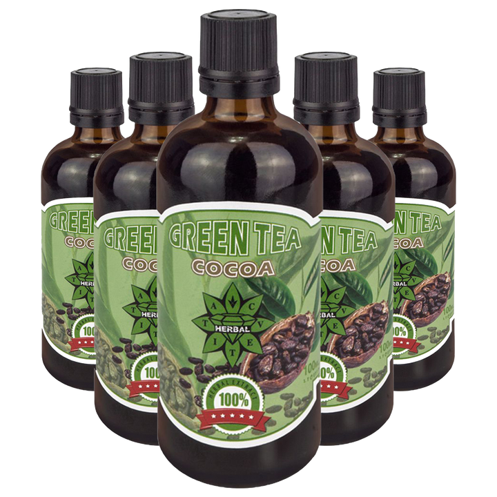 Tè Verde e Cacao - Estratto Liquido (100 ml)