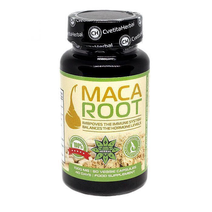 Estratto di Radice di Maca - Radice di Maca (80 capsule x 500 mg)