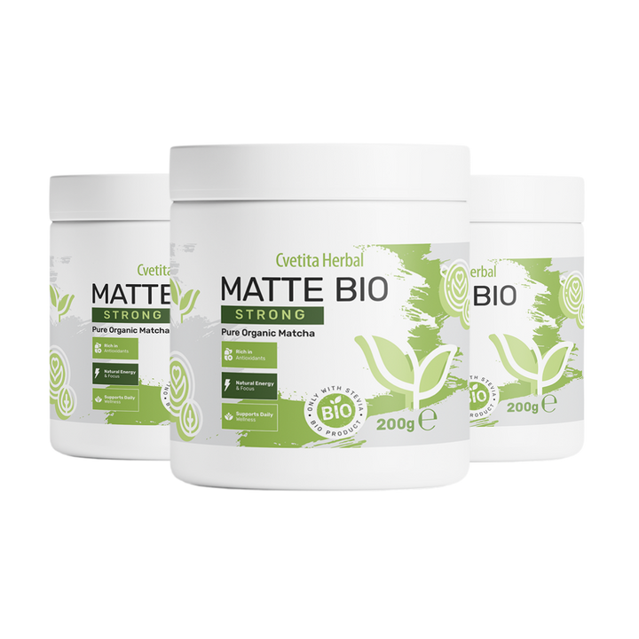 Matte Bio Strong - MATCHA LATTE BIOLOGICO