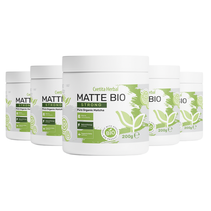 Matte Bio Strong - MATCHA LATTE BIOLOGICO