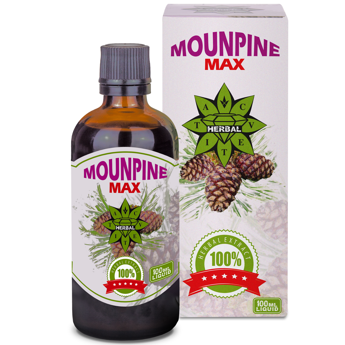 Estratto di Pigne Alpine Bulgare - Pinugenil – Mounpine Max (100 ml)