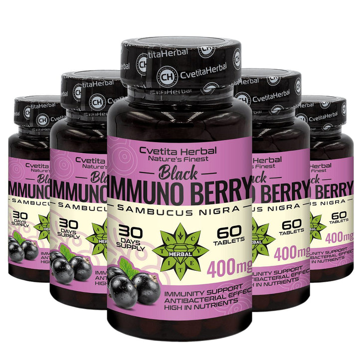 Estratto di Sambuco Nero - Black Immuno Berry (60 compresse)