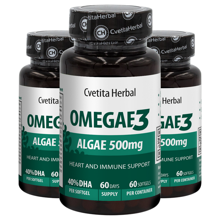 Omega 3 Algae Softgel - Omegae3 (60 / 40 capsule)
