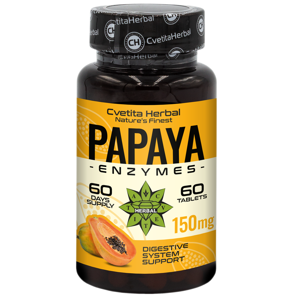 Enzimi di Papaya (60 compresse x 150 mg)