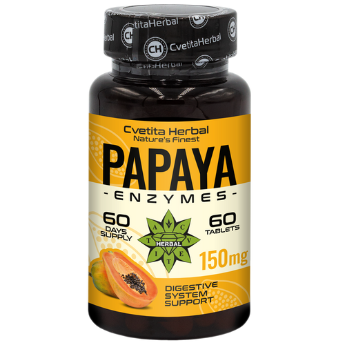 Enzimi di Papaya (60 compresse x 150 mg)
