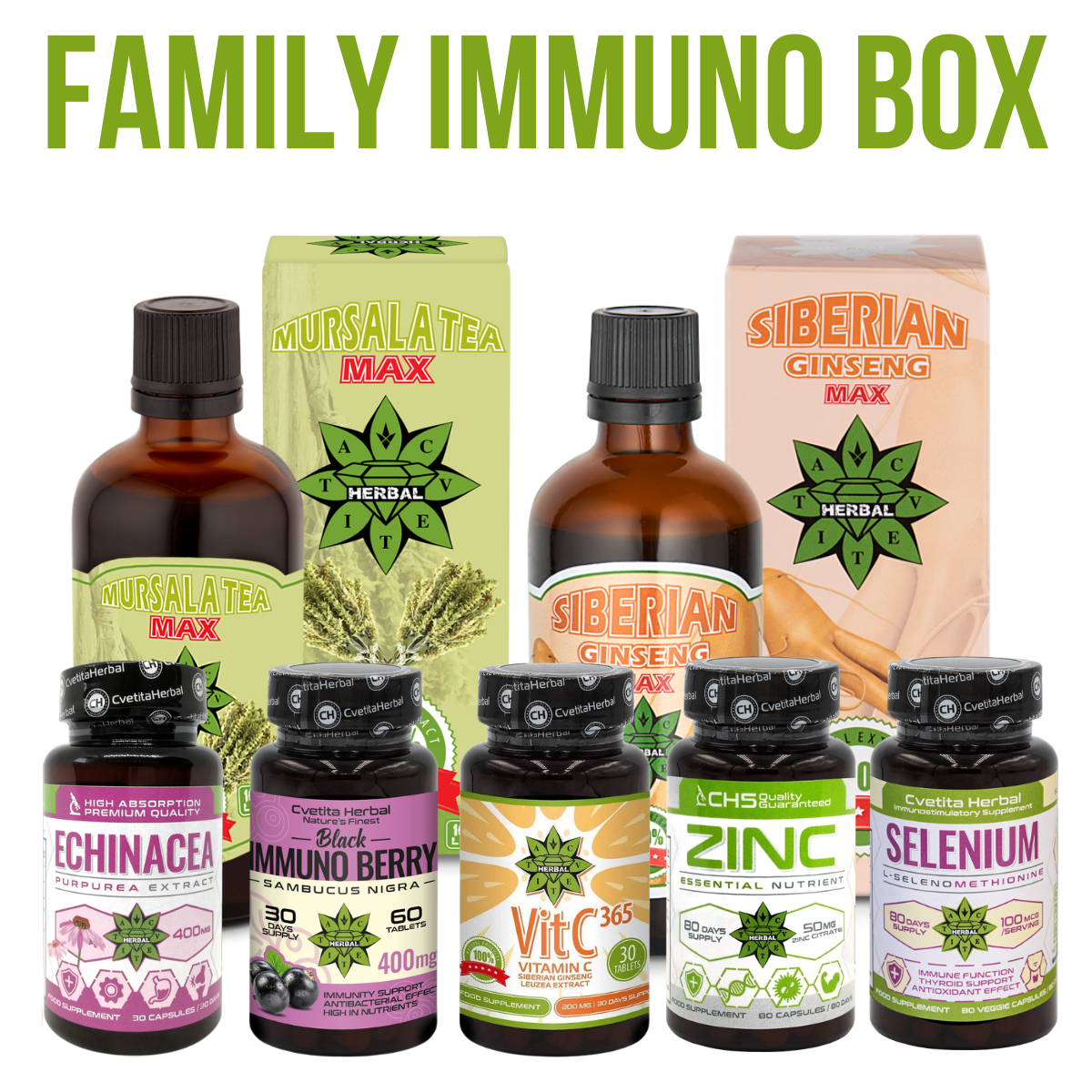 FAMILY IMMUNO BOX - Scatola della salute per tutta la famiglia