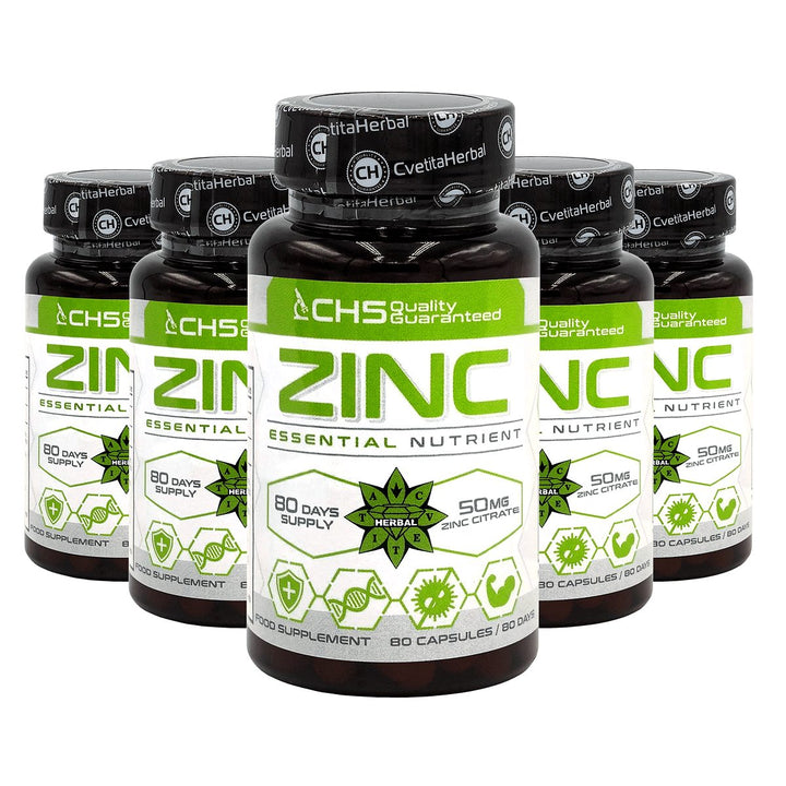Zinco Citrato - Zinco (80 capsule x 50 mg)