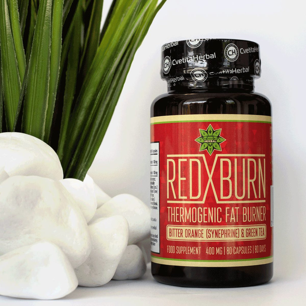 Estratto di Arancia Amara e Tè Verde – Red X Burn (80 capsule x 400 mg)