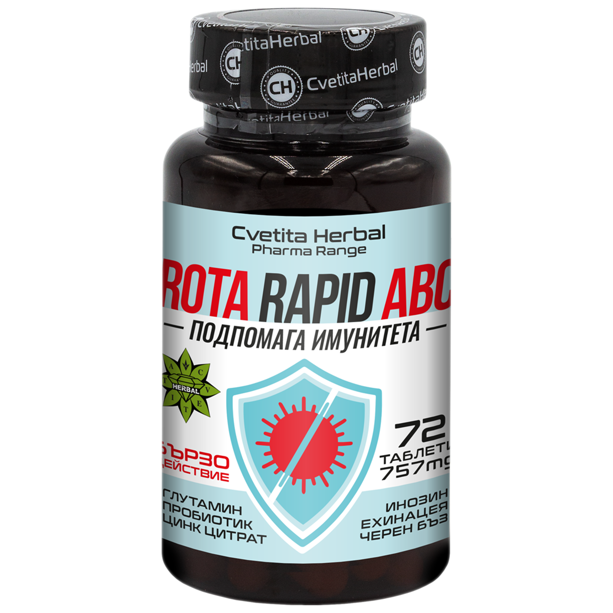 Rota Rapid ABC / Rota Rapid ABC (72 compresse x 757 mg)