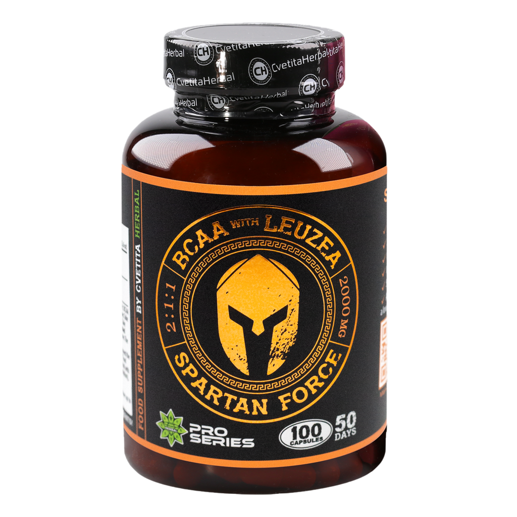 Leuzea e BCAA - Spartan Force (100 capsule)