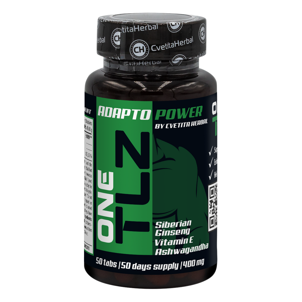 TLZ Adapto Power - Ginseng Siberiano, Ashwagandha, Vitamina E (50 compresse)