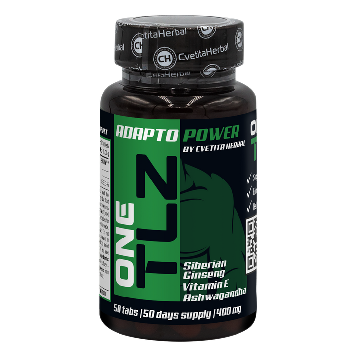 TLZ Adapto Power - Ginseng Siberiano, Ashwagandha, Vitamina E (50 compresse)