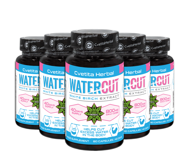 Cvetita Herbal WaterCut – пакет 3+2 (5 бутилки)